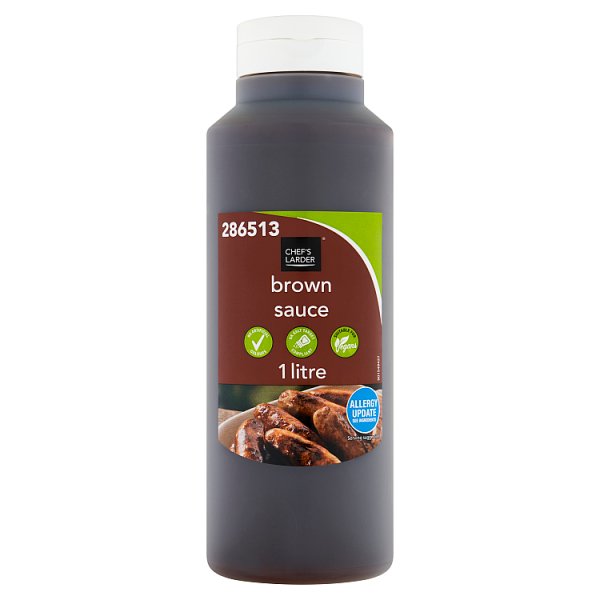 Chef's Larder Brown Sauce 1 Litre (Pack of 6)