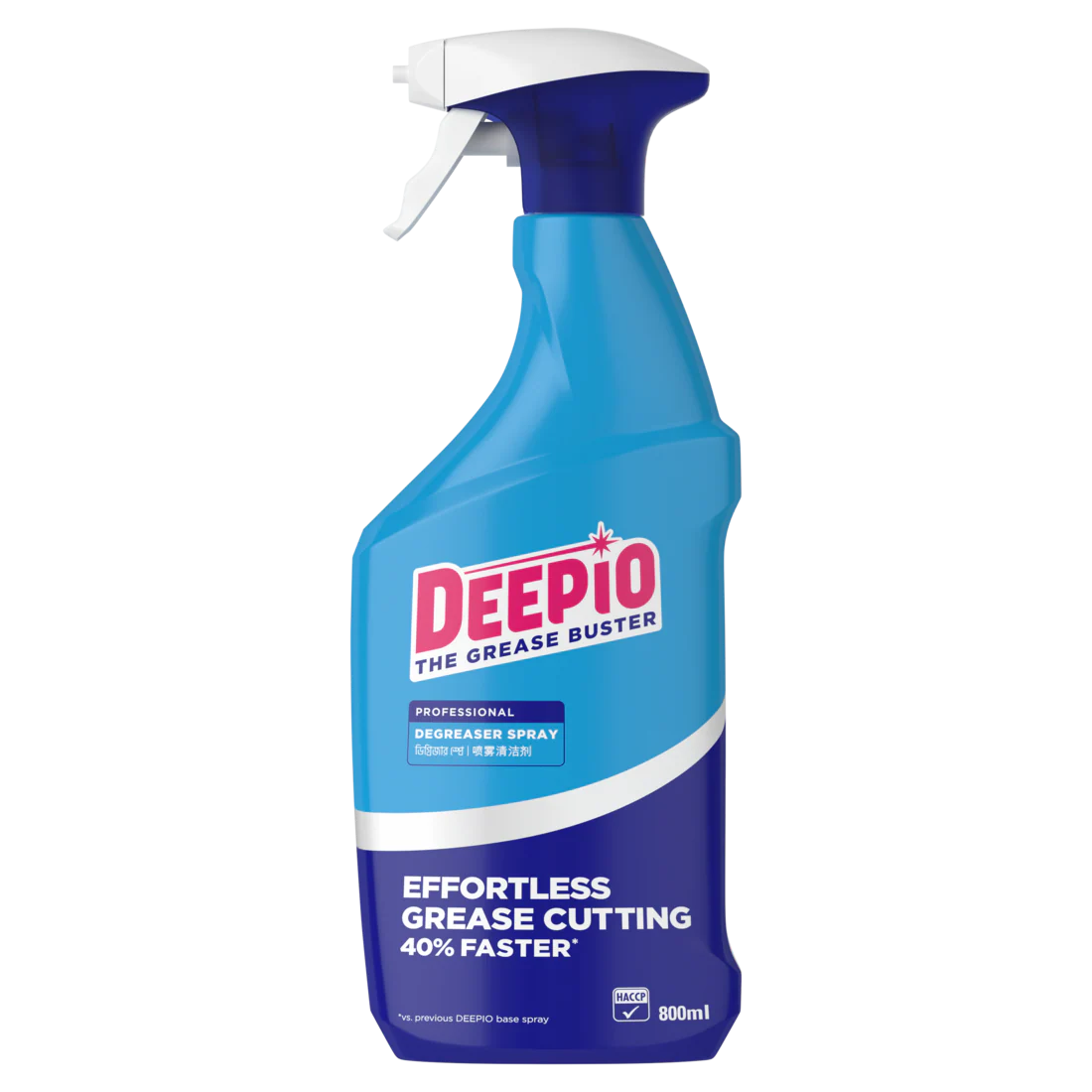 DEEPIO Professional Degreaser Spray 800ml (Pack of 6)