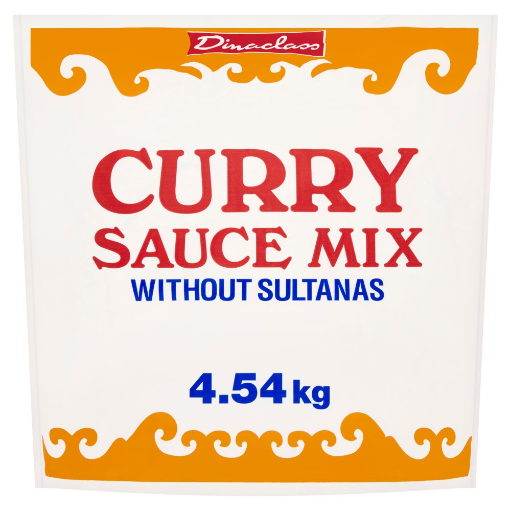Dinaclass Curry Sauce Mix without Sultanas 4.54kg (Pack of 4)
