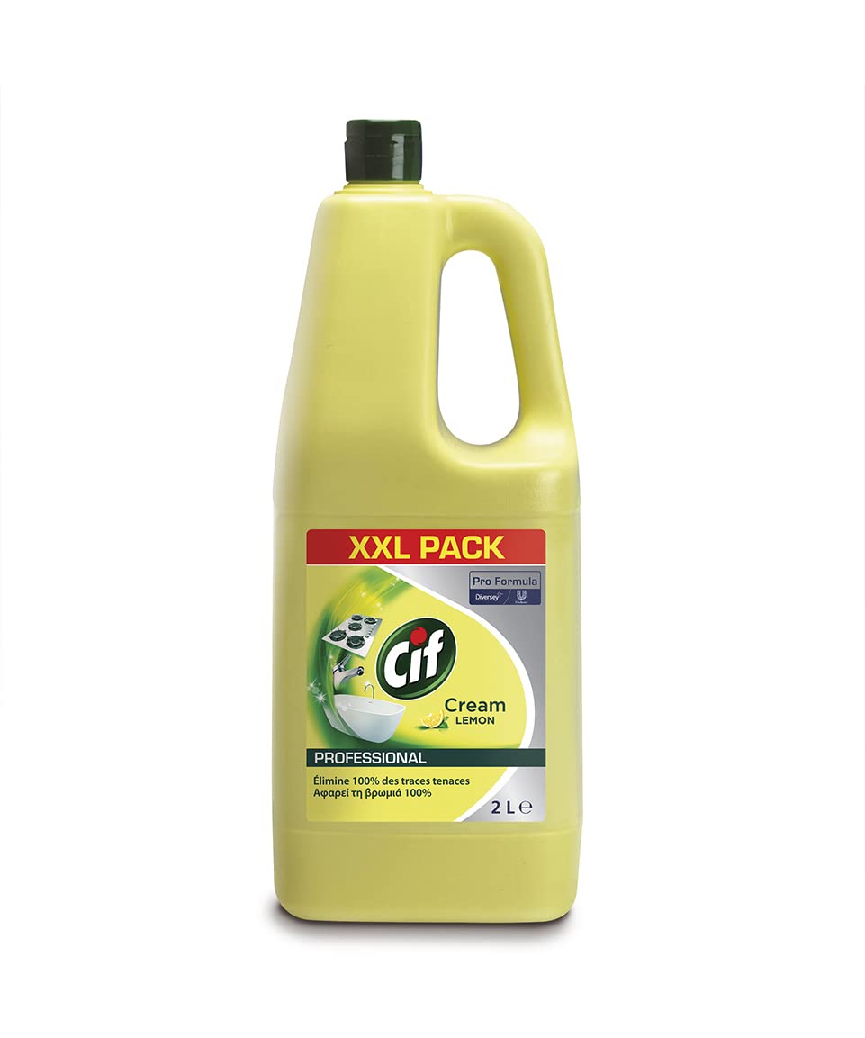 Cif Pro Formula Professional Cream Lemon 2L (Pack of 6)