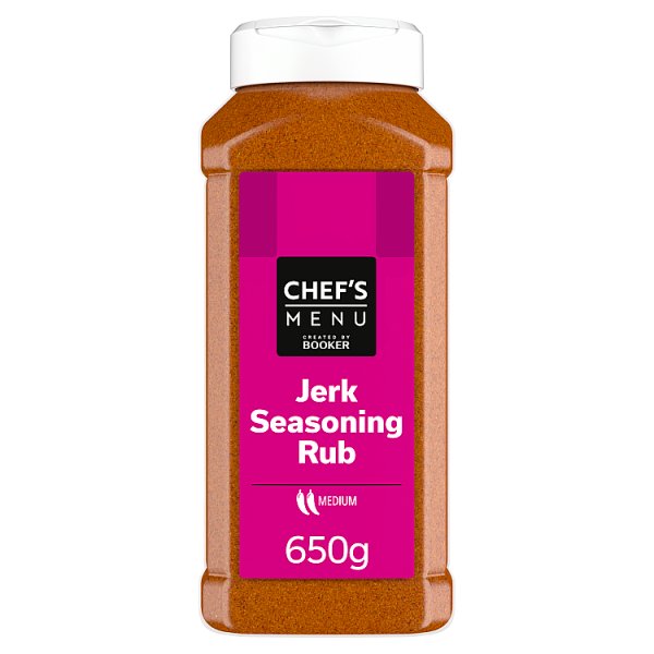 Chef's Menu Jerk Seasoning Rub 650g (Pack of 6)