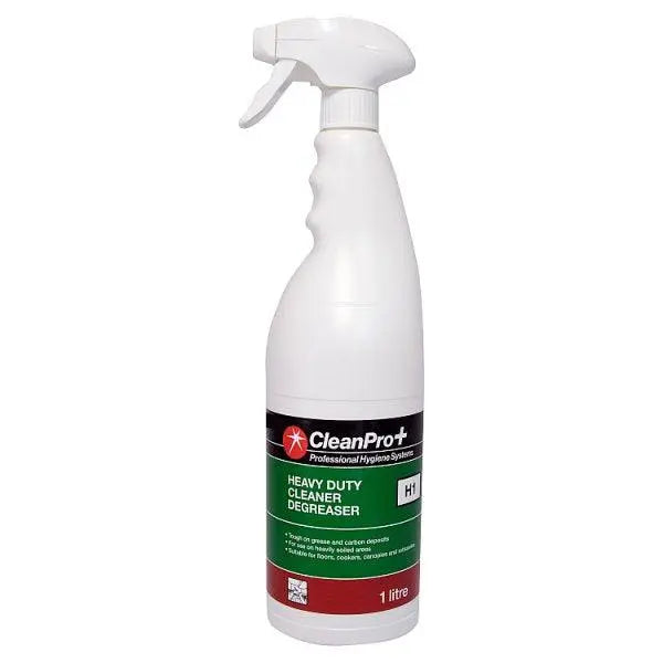 CleanPro+ Heavy Duty Cleaner Degreaser H1 1 Litre (Pack of 6)
