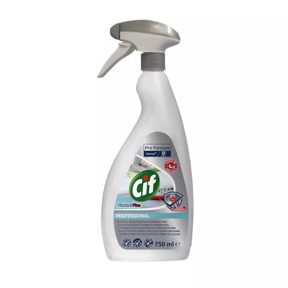 Cif Professional Formula Alcohol Plus 750ml