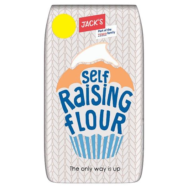 Jack's Self Raising Flour 1kg (Pack of 8)