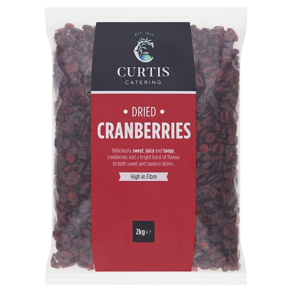 Curtis Catering Dried Cranberries 2kg (Pack of 6)