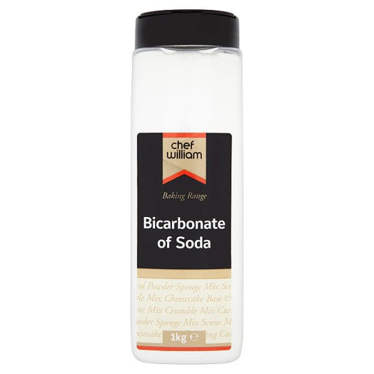 Chef William Bicarbonate of Soda 1kg (Pack of 6)