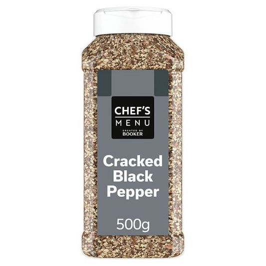 Chef's Menu Cracked Black Pepper 500g