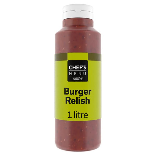 Chef's Menu Burger Relish 1 Litre