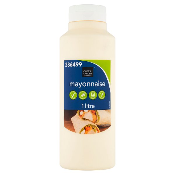 Chef's Larder Mayonnaise 1 Litre (Pack of 6)