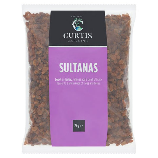Curtis Catering Sultanas 2kg (Pack of 6)