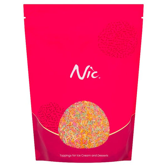 Nic Assorted Sugar Strands 1kg (Pack of 6)