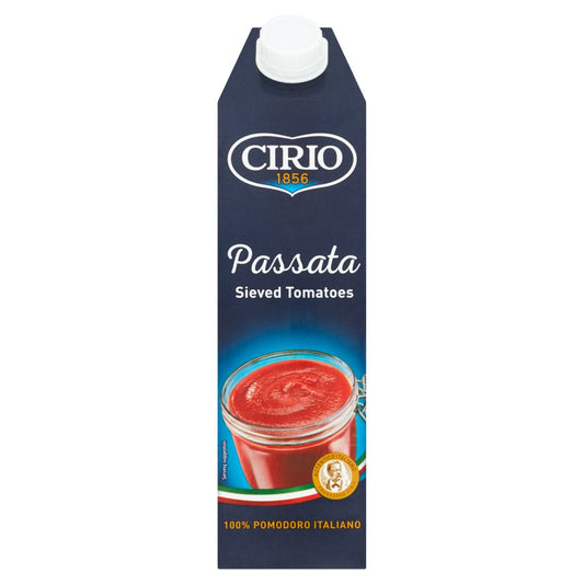 Cirio Passata Sieved Tomatoes 1000g (Pack of 6)