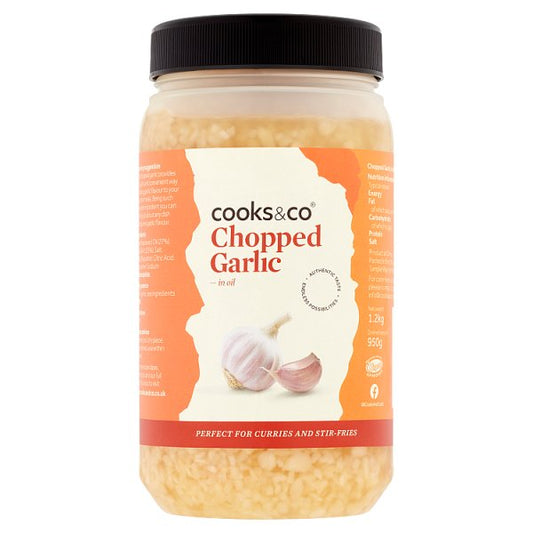 Cooks&Co Chopped Garlic in Oil 1.2kg