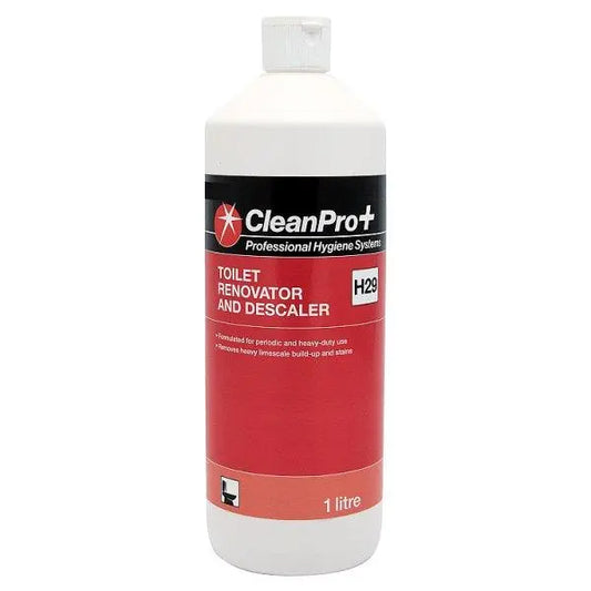 CleanPro+ Toilet Renovator and Descaler H29 1 Litre (Pack of 6)