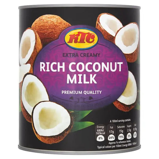 KTC Rich Coconut Milk 2.9L (Pack of 6)