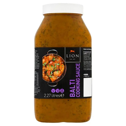 Lion Balti Cooking Sauce 2.27 Litres (Pack of 2)