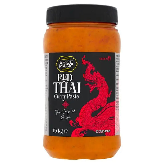 Spice Magic Red Thai Curry Paste 1.15kg (Pack of 4)