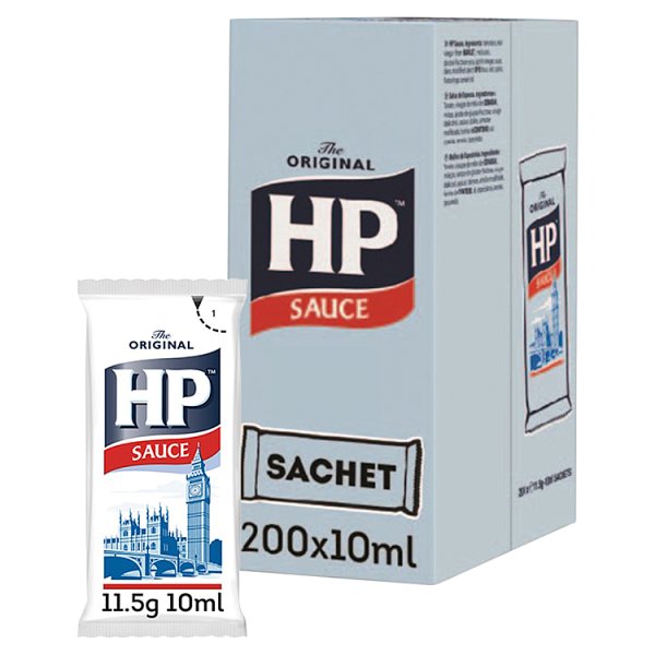 HP Brown Sauce Sachets 200 x 10ml