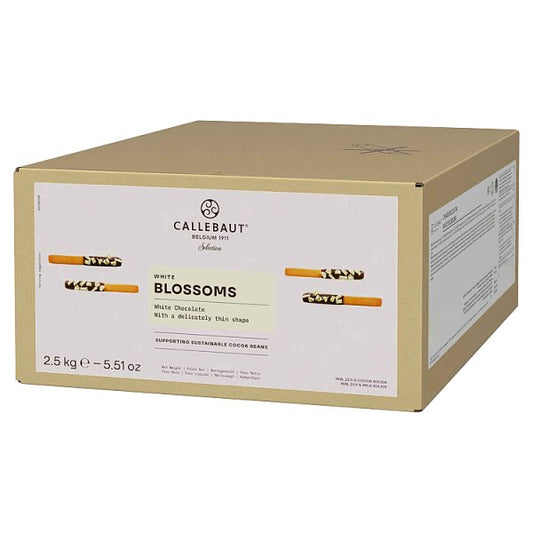 Callebaut Blossoms White Chocolate 2.5kg