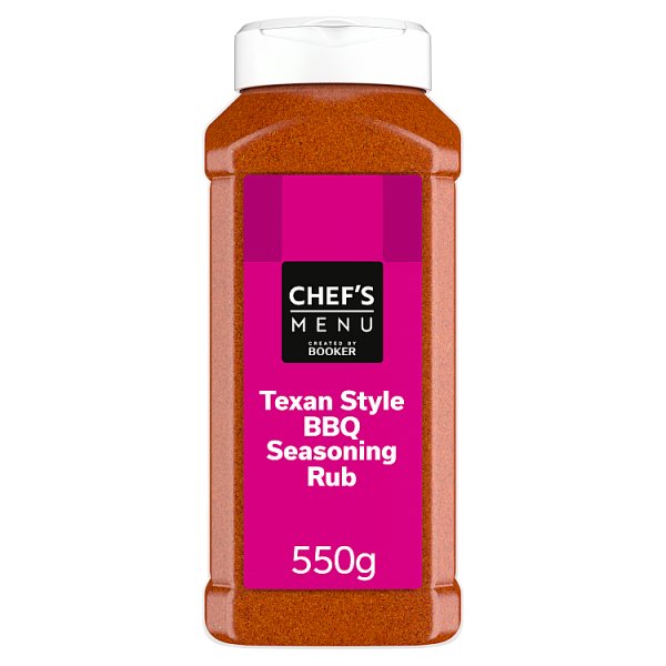 Chef's Menu Texan Style BBQ Seasoning Rub 550g (Pack of 6)