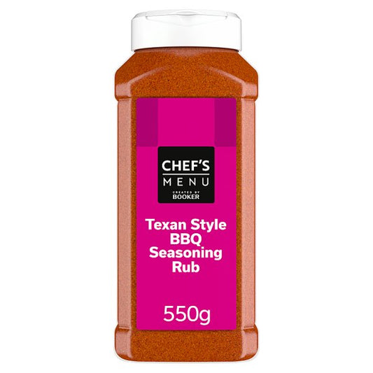 Chef's Menu Texan Style BBQ Seasoning Rub 550g (Pack of 6)