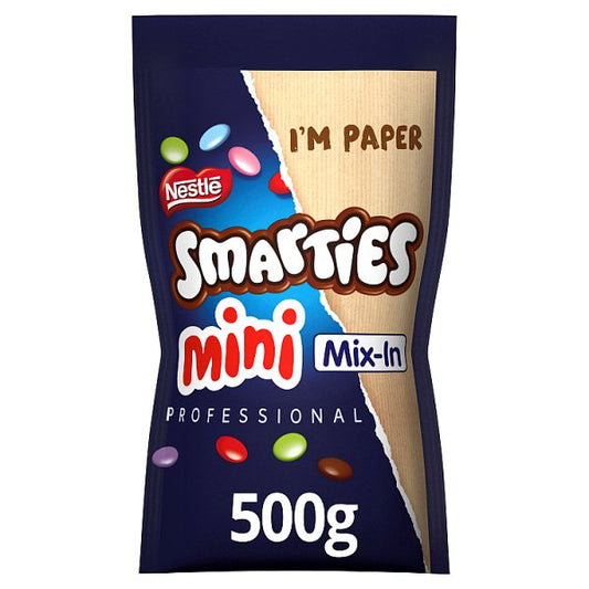 Smarties Professional Mini Mix-In 500g (Pack of 8)