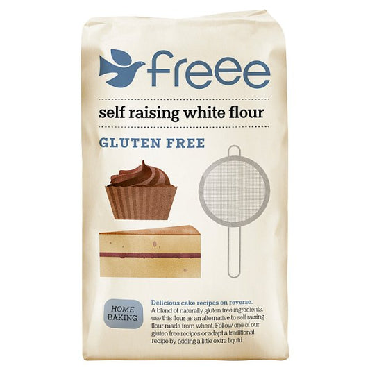 FREEE Gluten Free Self Raising White Flour 1kg (Pack of 5)