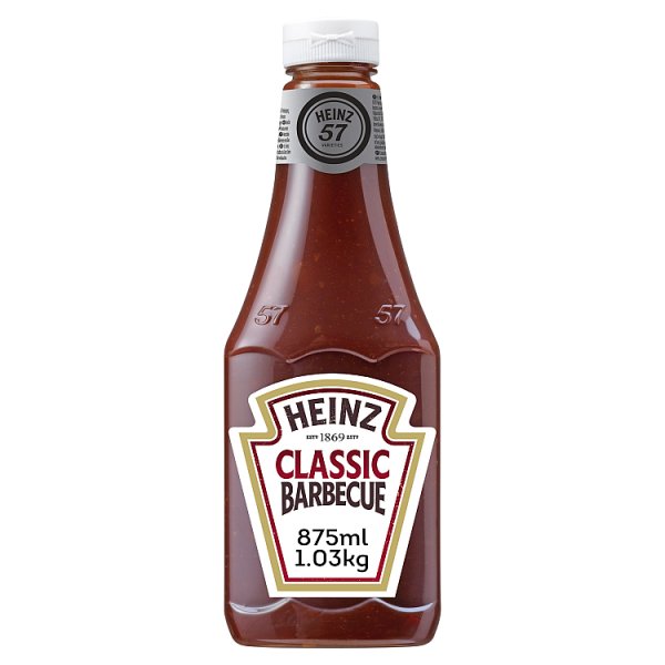 Heinz Barbecue Sauce 6 x 875ml (Pack of 6)